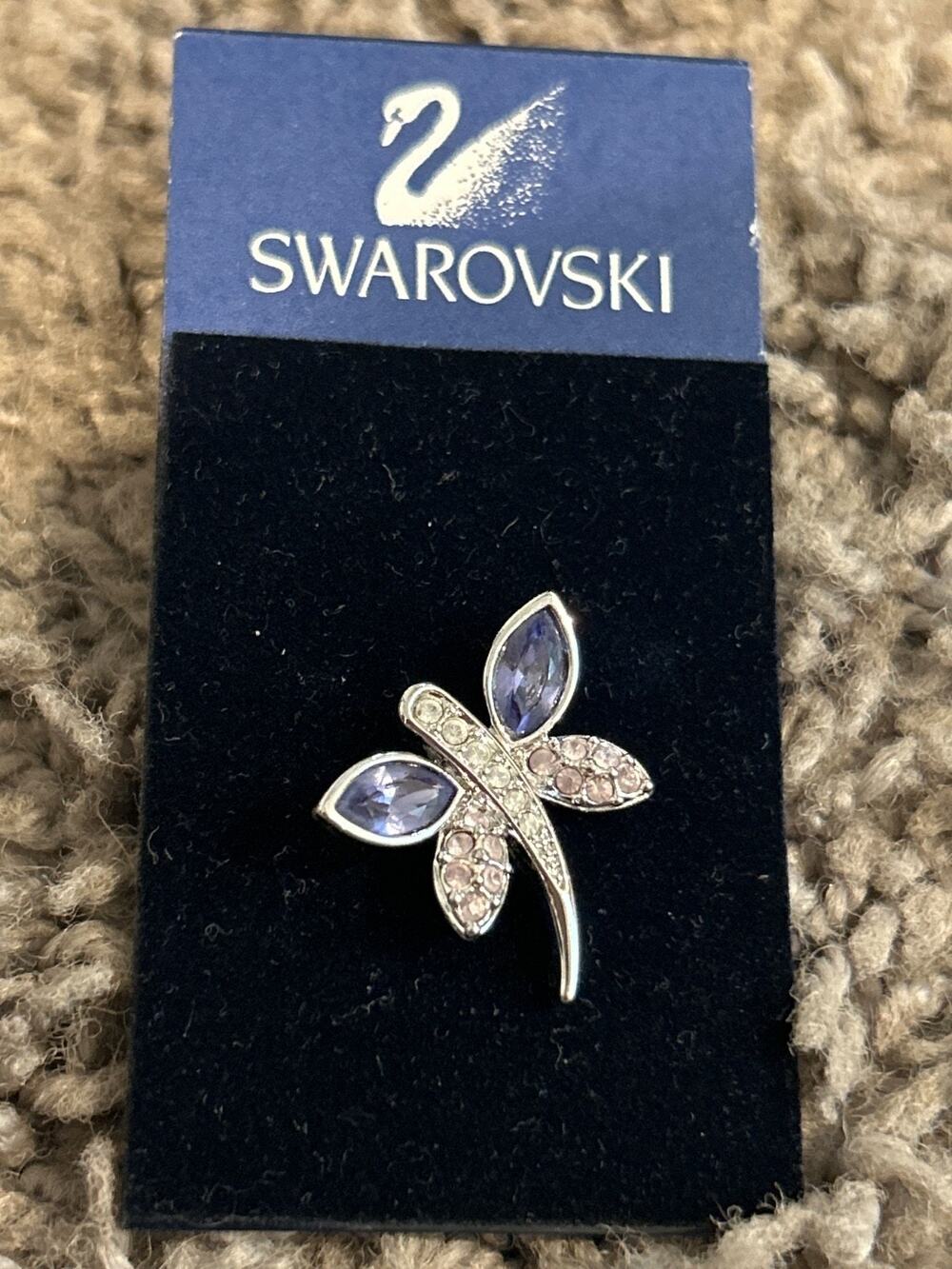 Swarovski Dragonfly Pin (nwt)